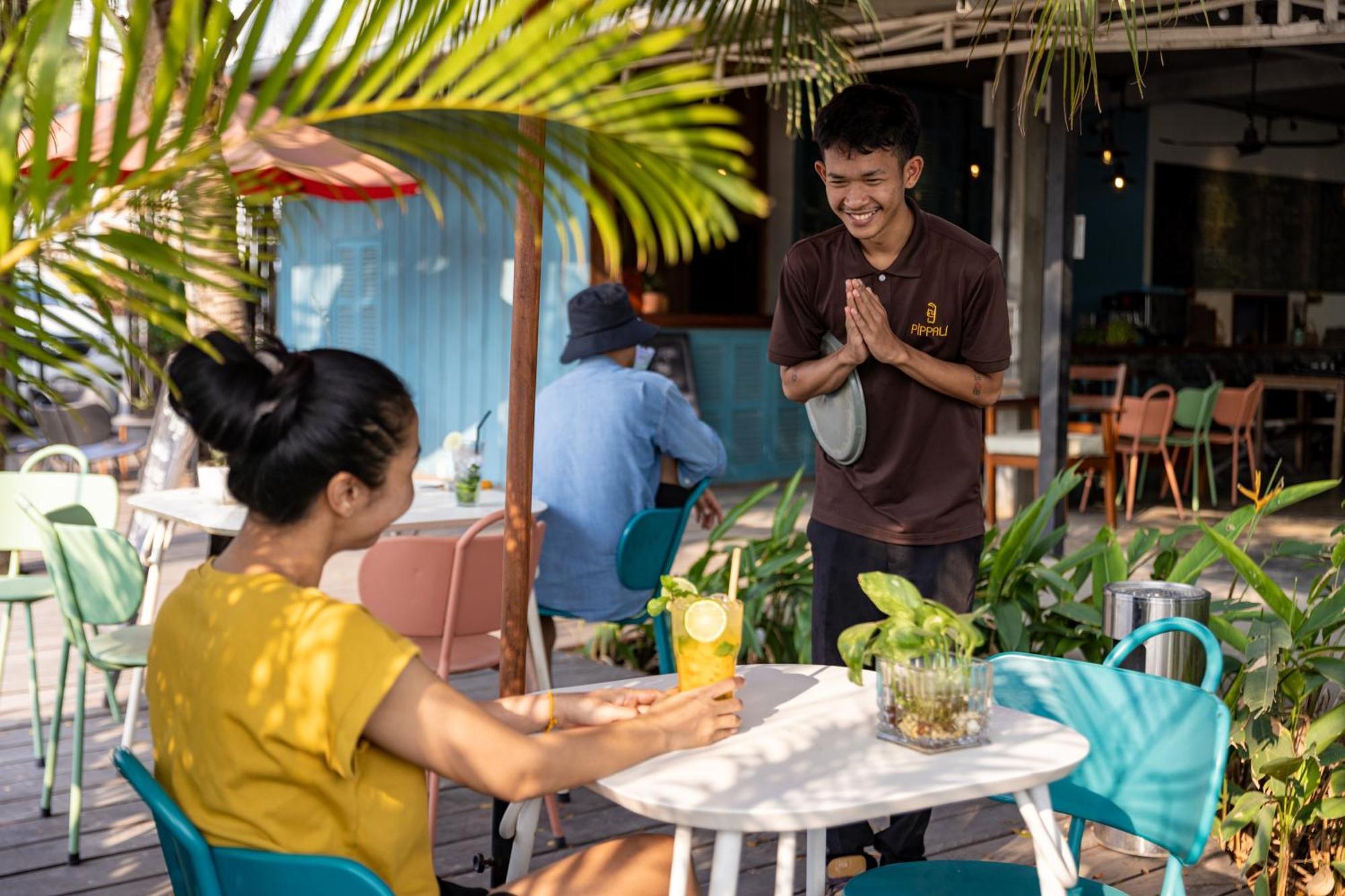 Pippali Boutique Hotel Kampot Bagian luar foto