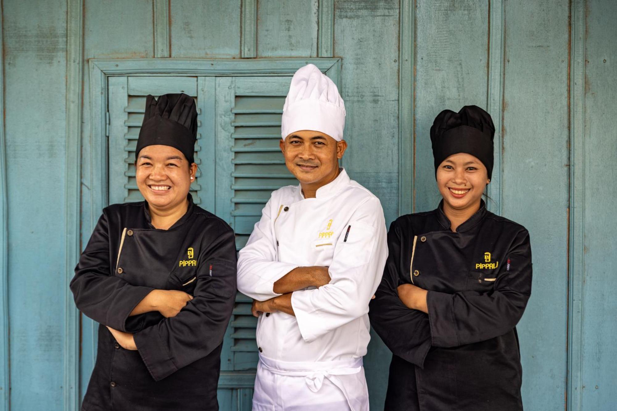 Pippali Boutique Hotel Kampot Bagian luar foto